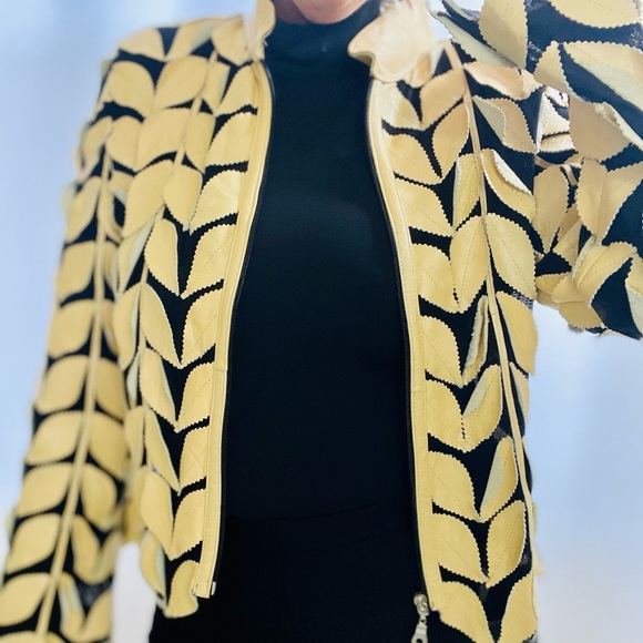 Vintage Stillman Studio Petal Leather Jacket - Picture 15 of 15